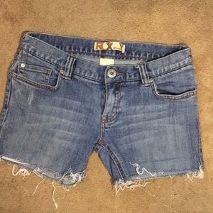 ROXY Denim Cut off Shorts